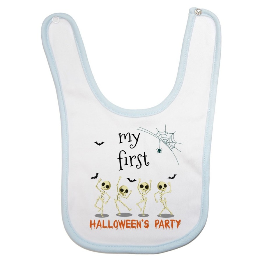 Bavaglino neonato my first halloween's party ! Halloween