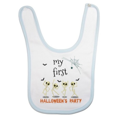 Bavaglino neonato my first halloween's party ! Halloween