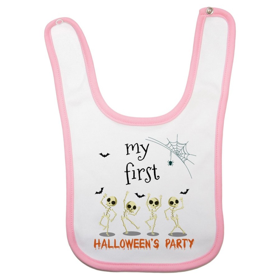 Bavaglino neonato my first halloween's party ! Halloween