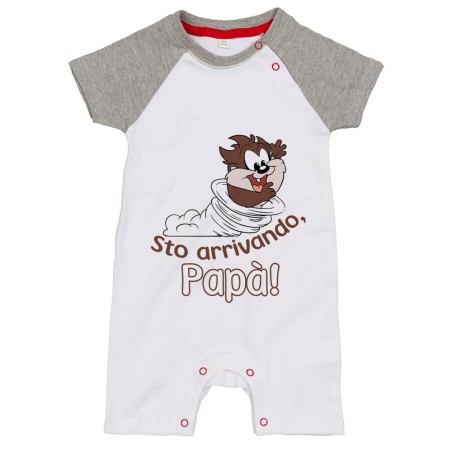 Pagliaccetto neonato baby taz sto arrivando papà Cartoon