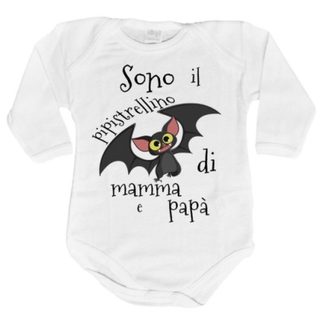 Body neonato sono il pipistrellino di mamma e papà
