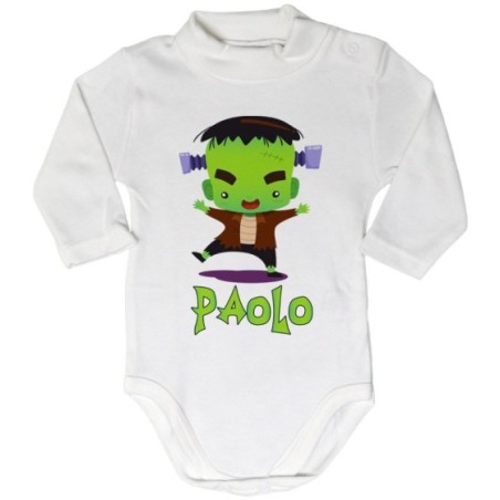 Body lupetto neonato personalizzato con nome piccolo...