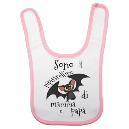 Bavaglino neonato sono il pipistrellino di mamma e papà Halloween
