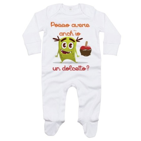 Tutina neonato posso avere anch'io un dolcetto?