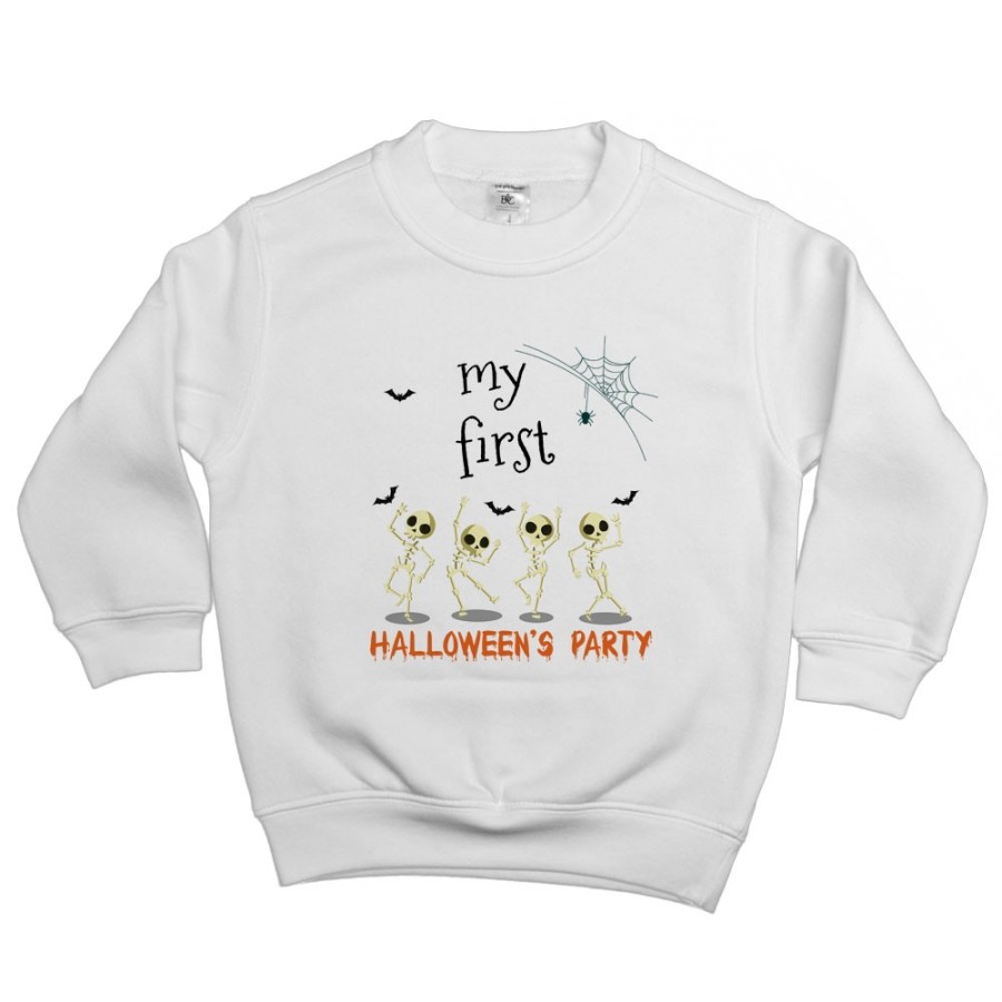 Felpa bambino my first halloween's party ! Halloween