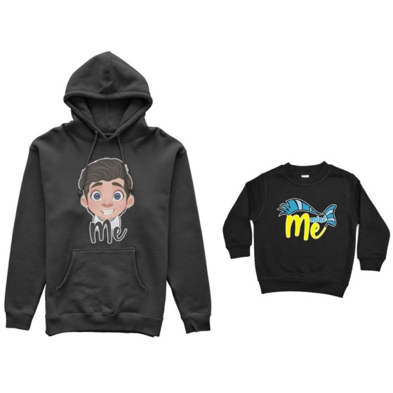 Coordinato felpe padre figlio me erik mini flounder Per il papà 2