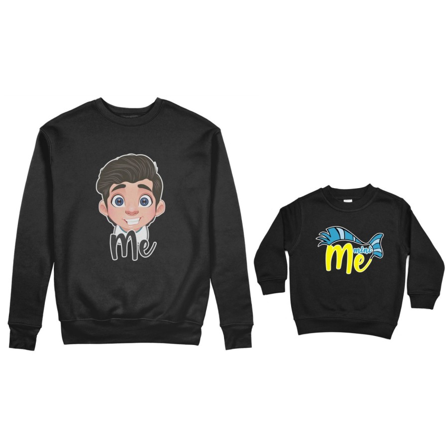 Coordinato felpe padre figlio me erik mini flounder Per il papà