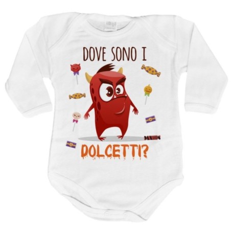 Body neonato mostriciattolo dove sono i dolcetti?
