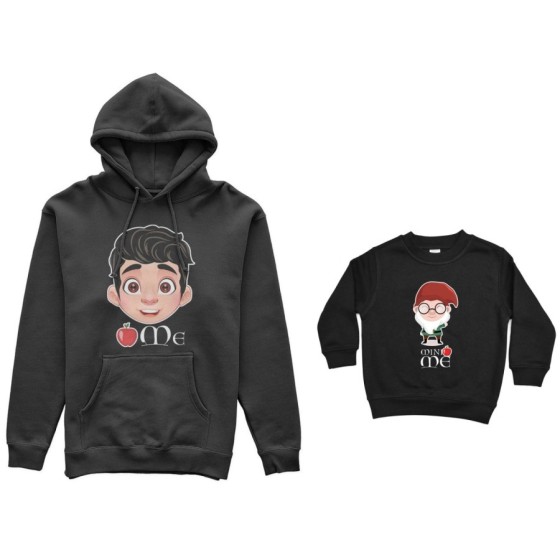 Coordinato felpe padre figlio me principe florian mini nano  Per il papà 2