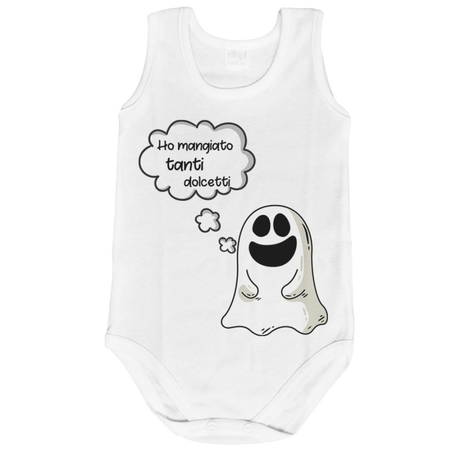Body neonato ho mangiato troppi dolcetti Halloween