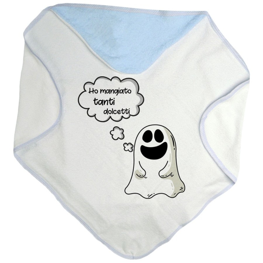 Accappatoio neonato ho mangiato troppi dolcetti Halloween