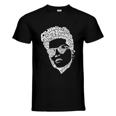 Maglia uomo il ritratto delle canzoni di bruno Icon