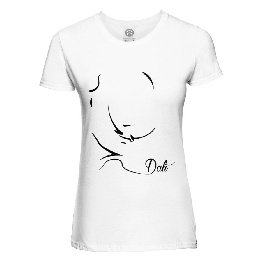 T-shirt donna ritratto di dalì Icon