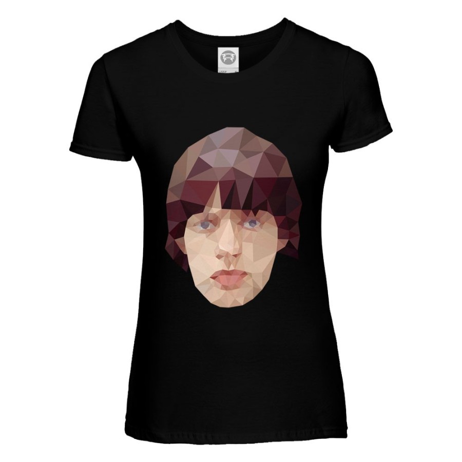Maglia donna young mick jagger poligonal Icon