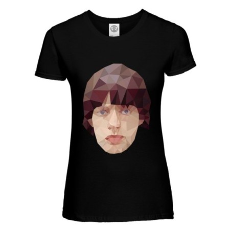 Maglia donna young mick jagger poligonal