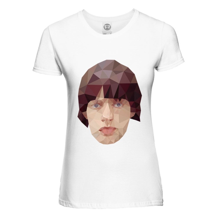 Maglia donna young mick jagger poligonal Icon