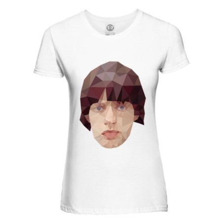 Maglia donna young mick jagger poligonal Icon