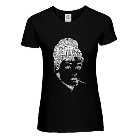 Maglia donna il ritratto dei film di audrey Icon