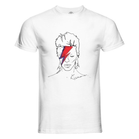 Maglia uomo david bowie stilizzato Icon