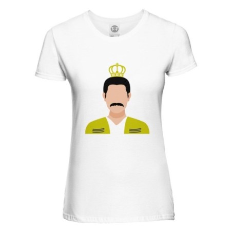T-shirt donna il ritratto di freddie Icon