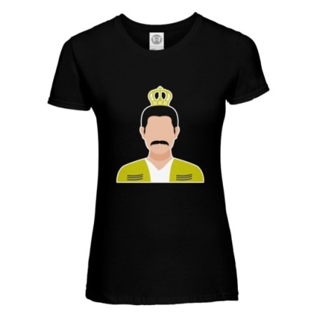 T-shirt donna il ritratto di freddie Icon