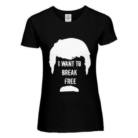 Maglia donna freddie i want to break free Icon