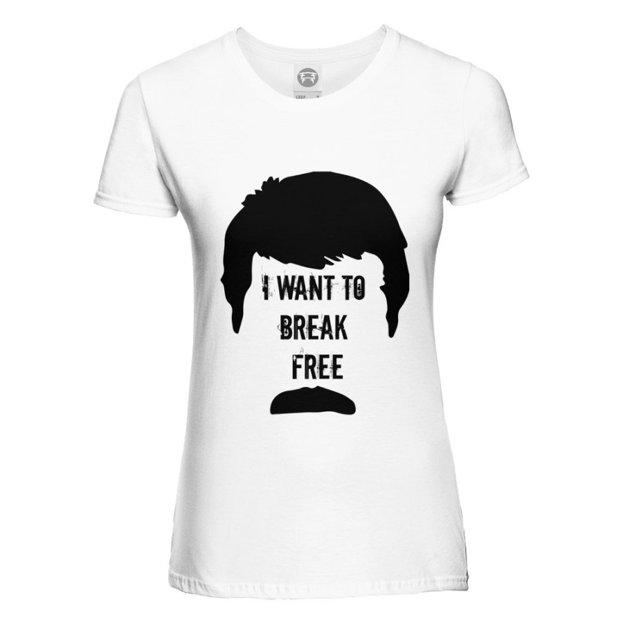 Maglia donna freddie i want to break free Icon