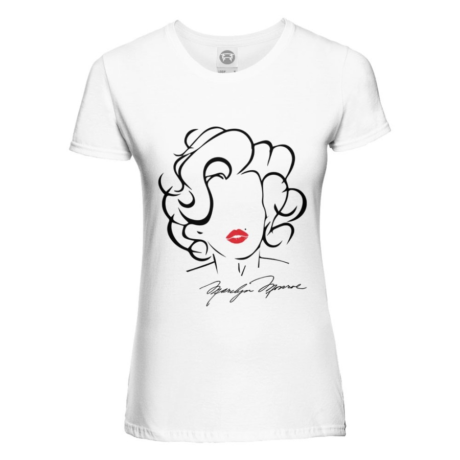 Maglia donna marylin stilizzata Icon