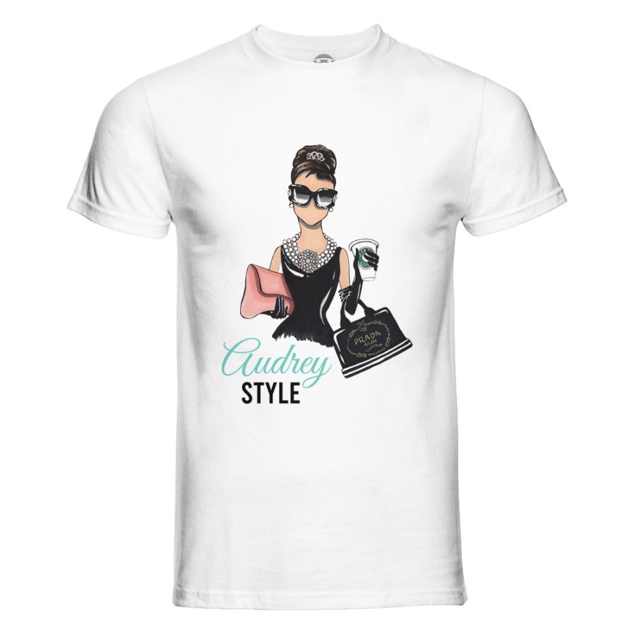 T-shirt uomo lo stile di audrey Icon