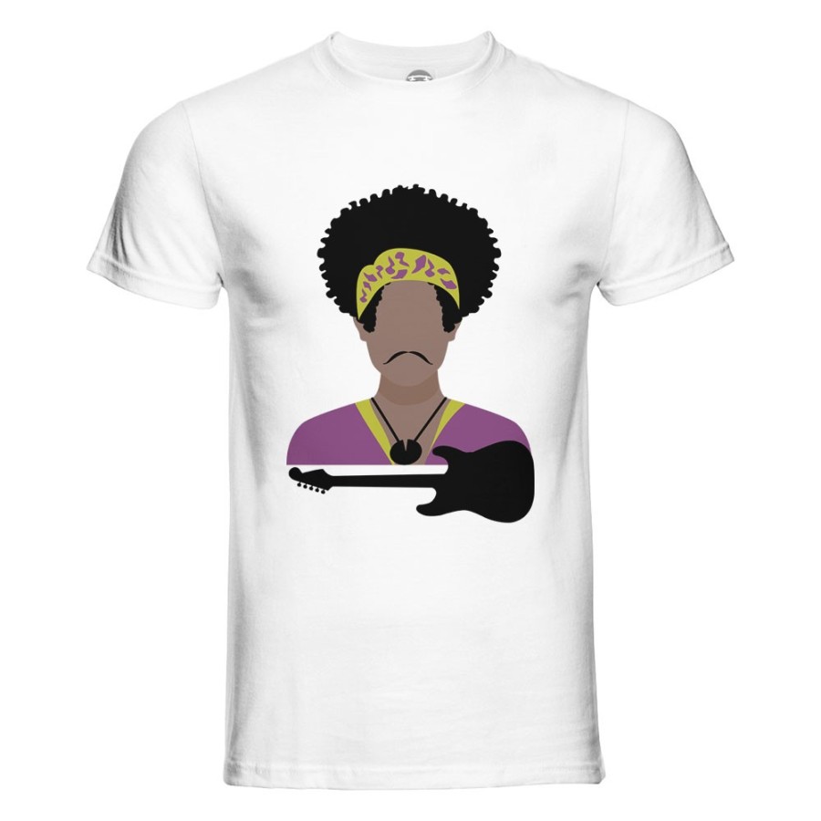 T-shirt uomo il ritratto di gimmy Icon