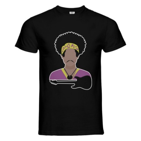T-shirt uomo il ritratto di gimmy Icon