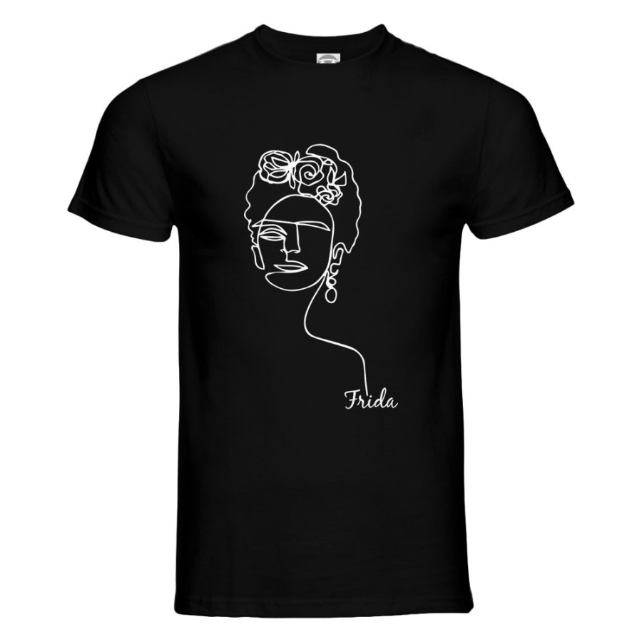 T-shirt uomo frida kahlo stilizzata Icon