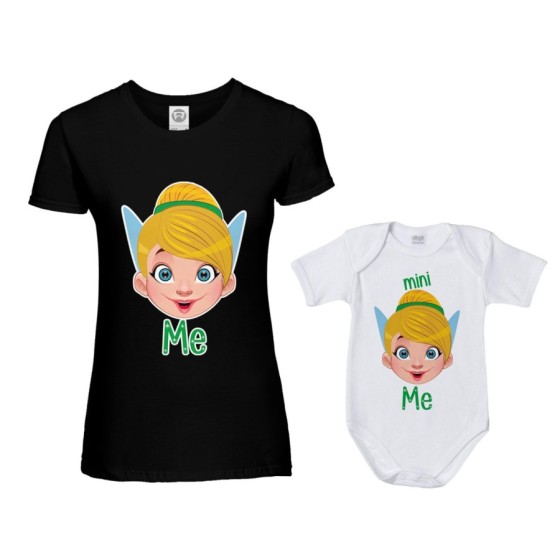Coordinato t-shirt e body neonata madre figlia me trilly mini trilly Per la mamma 2