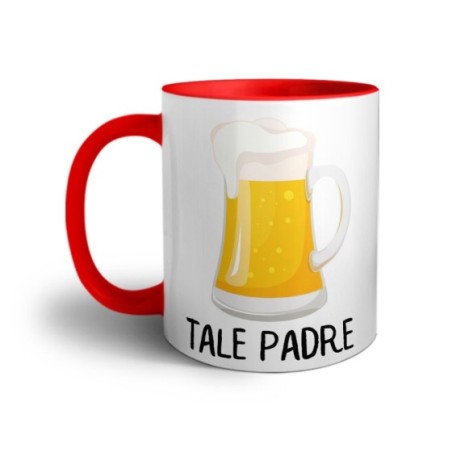 Tazza tale padre con boccale di birra Per il papà