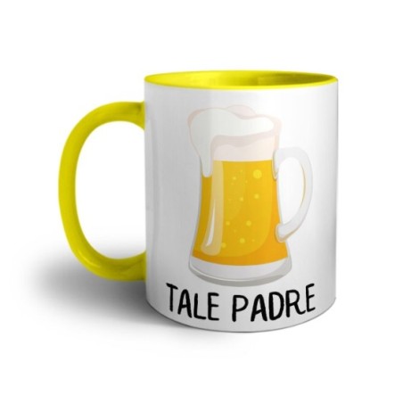 Tazza tale padre con boccale di birra Per il papà