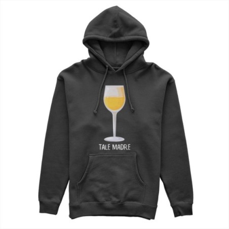 Felpa donna tale madre con vino