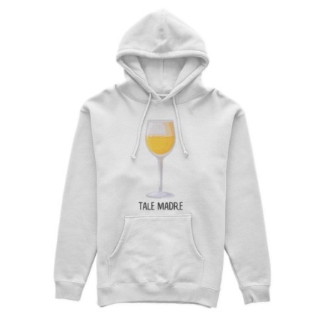 Felpa donna tale madre con vino Per la mamma