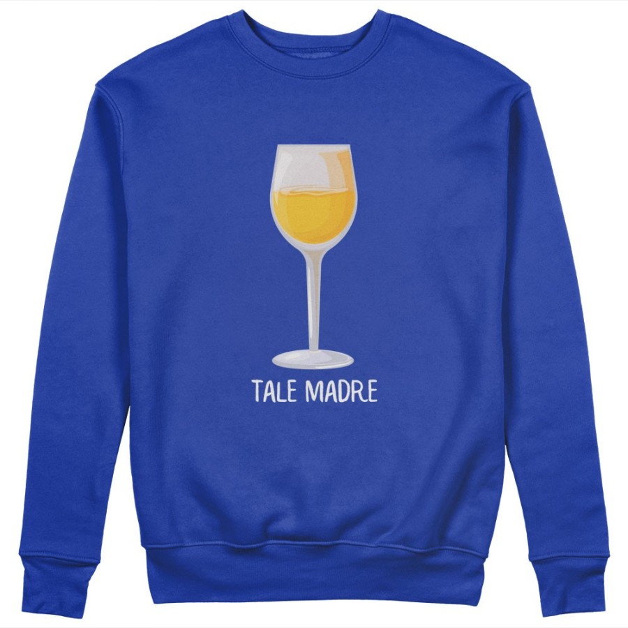 Felpa donna tale madre con vino Per la mamma