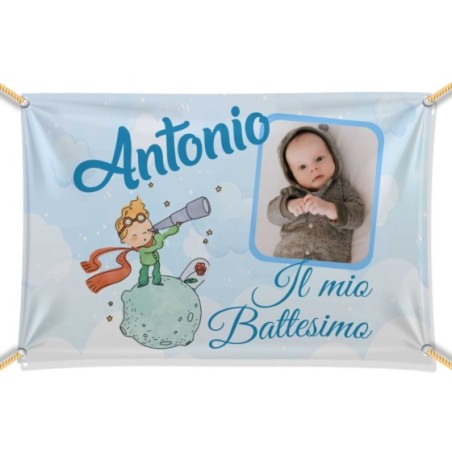 Striscione personalizzato con nome e foto il mio...