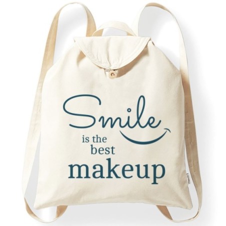 Zaino in cotone smile is the best makeup