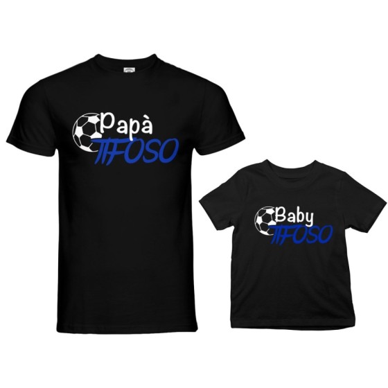 Coordinato t-shirt padre figlio papà tifoso baby tifosa Per il papà 2