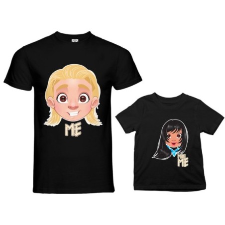 Coordinato t-shirt padre figlia me john smith mini...
