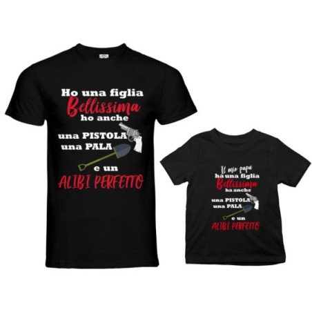 Coordinato t-shirt padre figlio ho un figlio bellissimo...