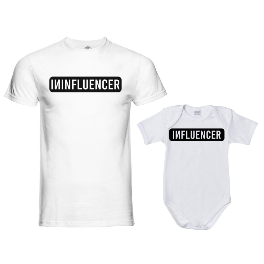 Coordinato t-shirt padre figlio ininfluencer Per il papà