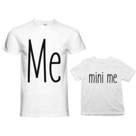 Coordinato t-shirt padre figlio me mini me