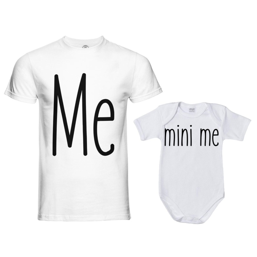 Coordinato t-shirt padre figlio me mini me Per il papà