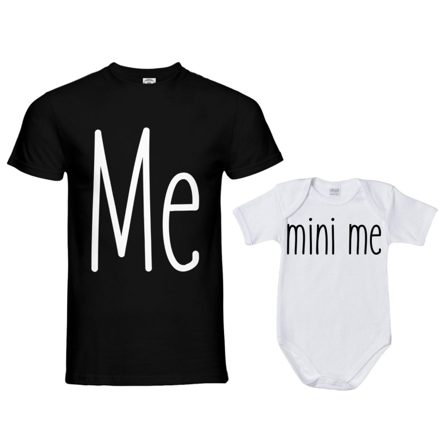Coordinato t-shirt padre figlio me mini me Per il papà
