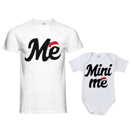 Coordinato t-shirt body padre figlio personalizzabile con...