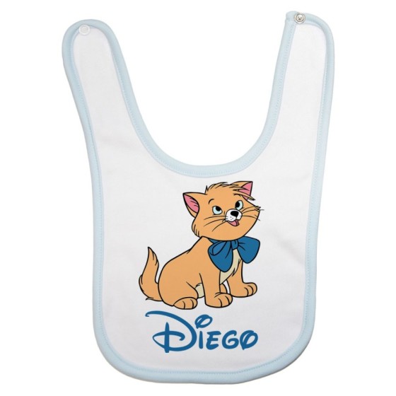 Bavaglino neonato personalizzato con nome matisse Cartoon
