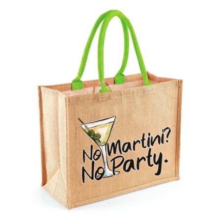 Borsa mare no martini no party Cocktail
